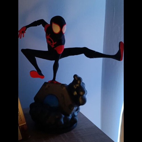 Spiderman Miles Morales 3D printed figure like new