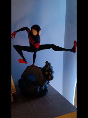 Spiderman Miles Morales 3D printed figure like new