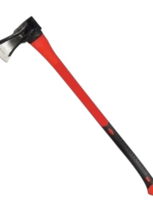 Splitting axe 2kg-800mm new with ergonomic Fiber Glass and TPR handle