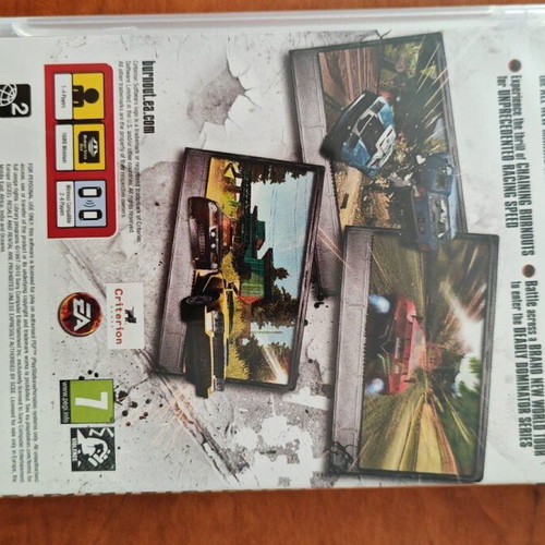 Burnout Dominator PSP racing game like new