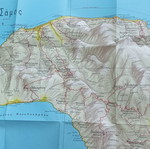 Morphological Map of Samos 1970s Edition Like New