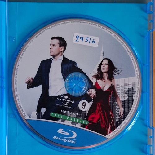 The Adjustment Bureau Blu-ray with Greek subtitles