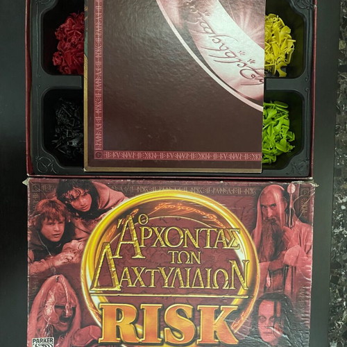 Lord of the Rings Risk board game used