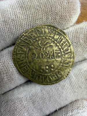 Ottoman Empire Greek Copper Token 20 Para Cappadocia Gelveri 1888