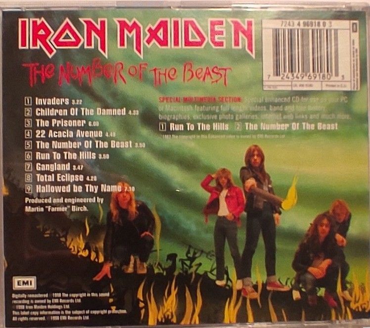 The Number of the Beast CD new, Metal by… - € 10,00 - Vendora.cy
