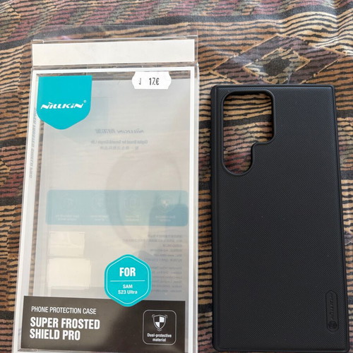 Samsung S23 Ultra case new, black color