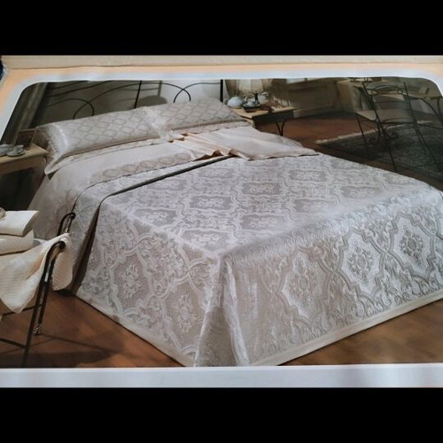 Desireè bridal set new, cotton with satin and passementerie