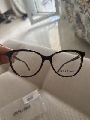 Bone frame for eyeglasses new, brown