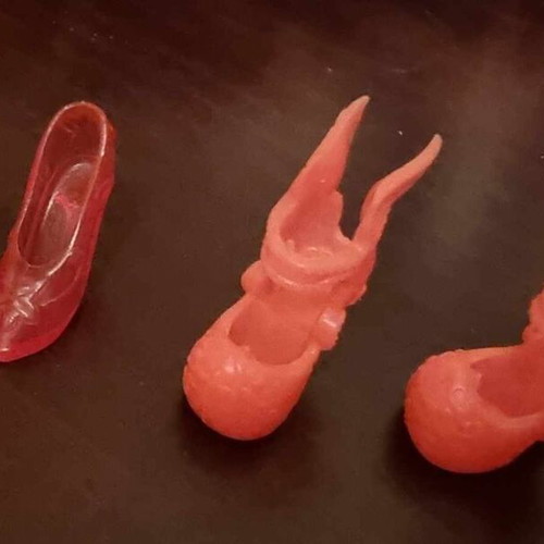 Barbie shoes new, two pairs