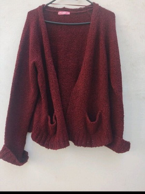 Cardigan pink woman, like new, loose fit, size M