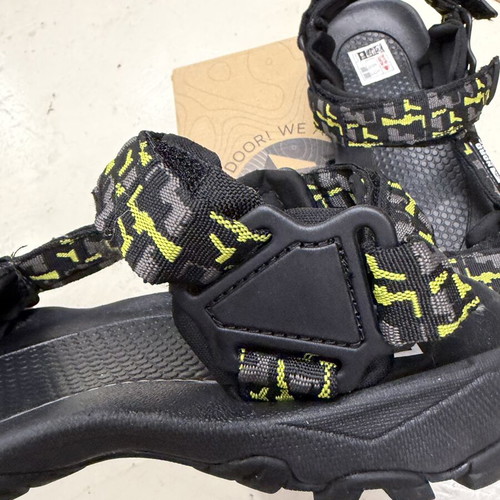 Nord Blanc men's sandals size 41 new, black and green