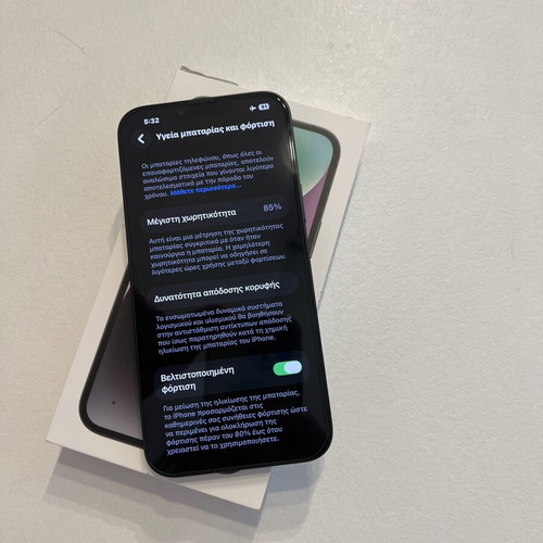 iPhone 14 Plus 128GB smartphone with screen and camera protection