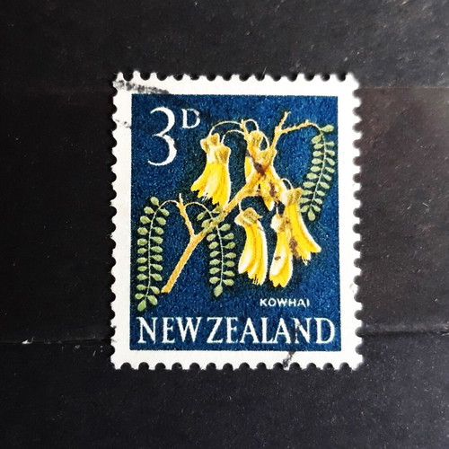 New Zealand 1960 3d Kowhai Flowers Pictorials Σαν καινούργιο γραμματόσημο