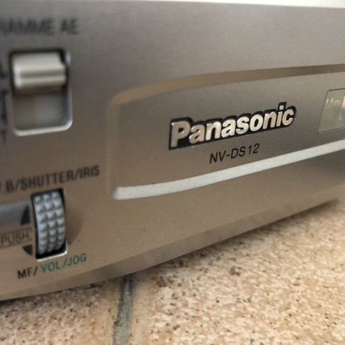 Panasonic NV-DS 12 Digital Camcorder like new with wide lens and accessories
