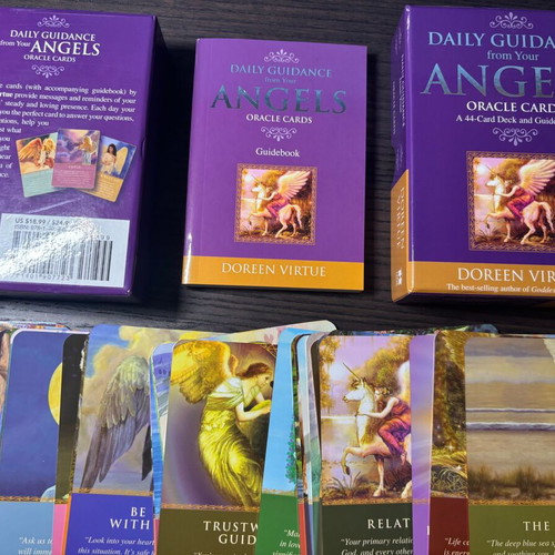 Daily Guidance From Your Angels Oracle Tarot Deck new, with guidebook