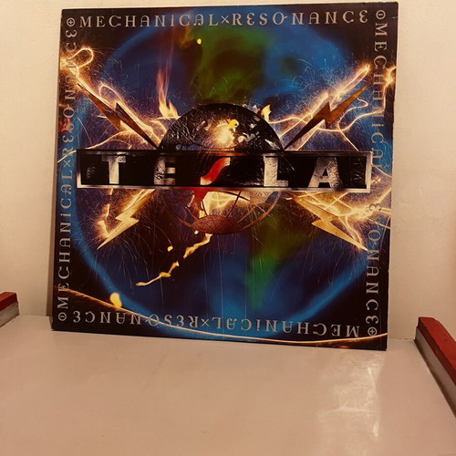 Tesla Mechanical Resonance Vinyl LP album Europe First Press 1986
