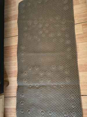 Antislip bath mat gray like new