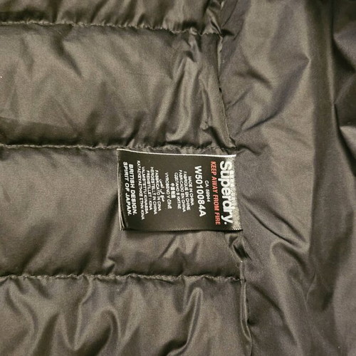 Superdry women's jacket XS black like new