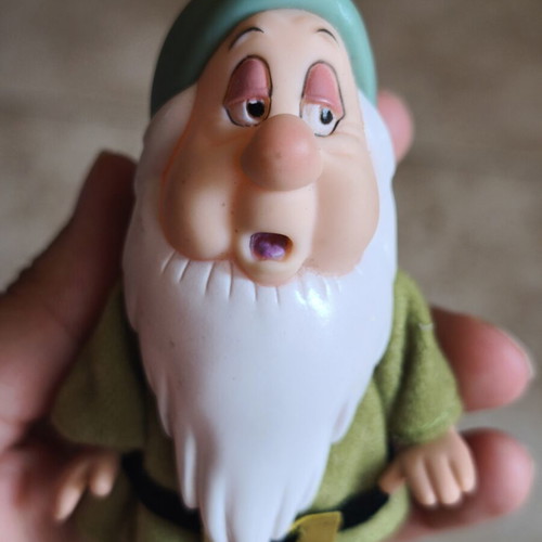 Disney Sleepy Dwarf figure used, Snow White collectible