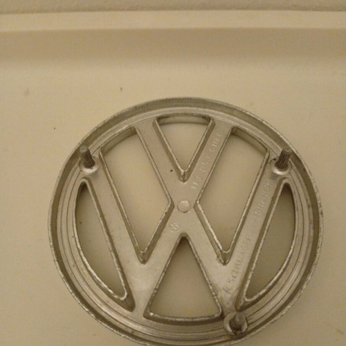 Volkswagen metal emblem used