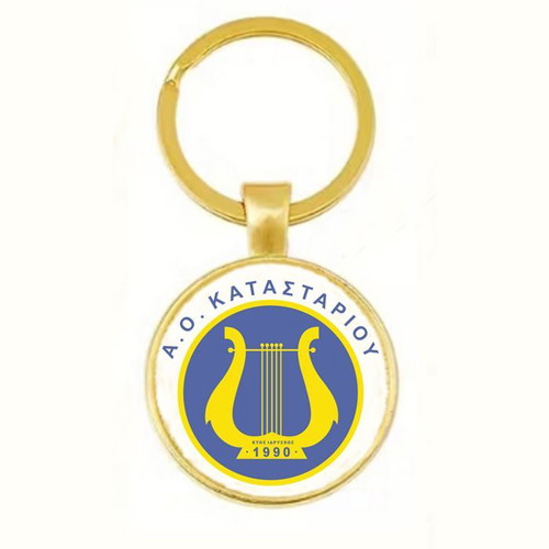 ΑΟ Κατασταρίου Ζακύνθου 1990 Μπρελόκ καινούργιο, επικάλυψη ακρυλικό