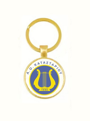 ΑΟ Κατασταρίου Ζακύνθου 1990 Μπρελόκ καινούργιο, επικάλυψη ακρυλικό