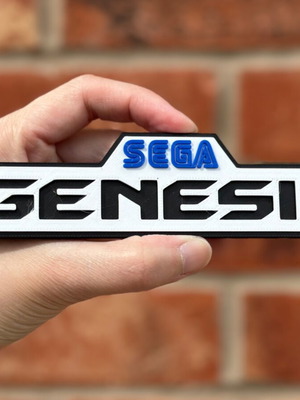 Sega Genesis logo like new