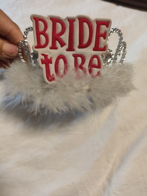 Bride Headband like new for bachelor