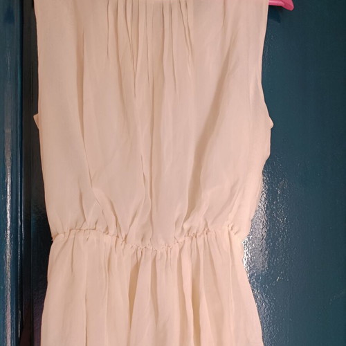 Benetton blouse, white, size S