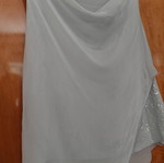 Silk blouse like new, grey and blue, size M-L