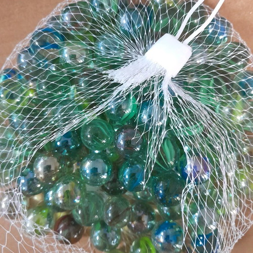 Marbles new, pack of 101 with 5 different shades