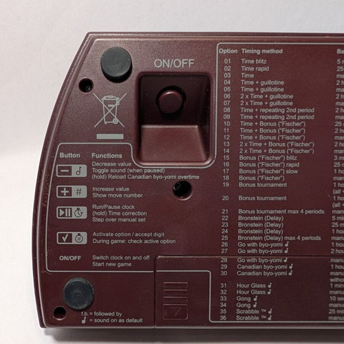 DGT 2010 digital chess clock like new