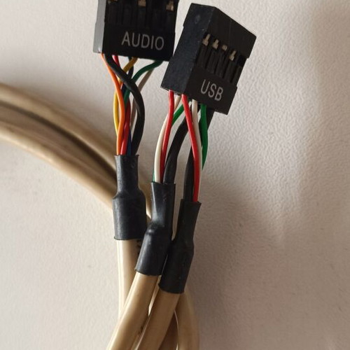 Front Panel USB and Audio Connection Cable like new