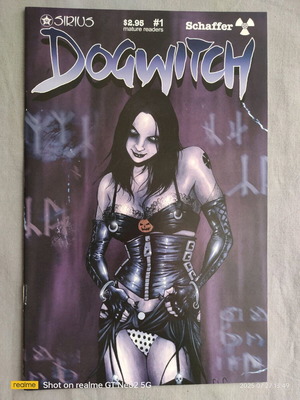 Dogwitch #1 comic mint condition, first edition 2002 by Daniel Schaffer