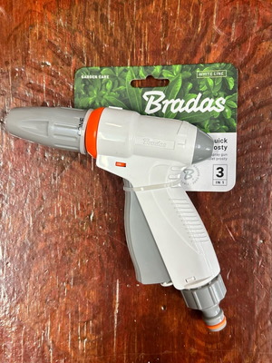 Watering gun with automatic trigger clip new