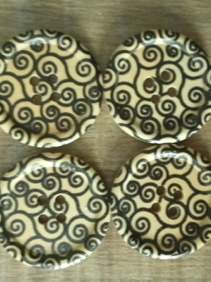 Κουμπιά 3 εκατοστών σαν καινούργια για κατασκευές και ρούχα