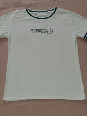 Γυναικεία μπλούζα T-shirt Doca Large άσπρη καινούργια