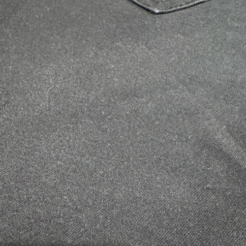 Black jeans with rips like new, size M