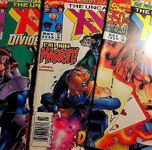 3 Τευχοι X-MEN Comics, #348-349-350