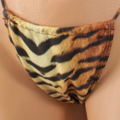 Women's bikini swimsuit new with tiger skin pattern