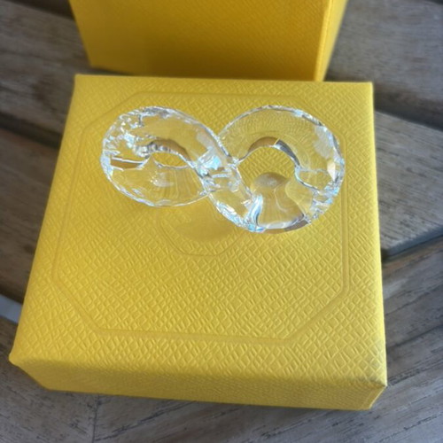 Swarovski crystal infinity new with original box