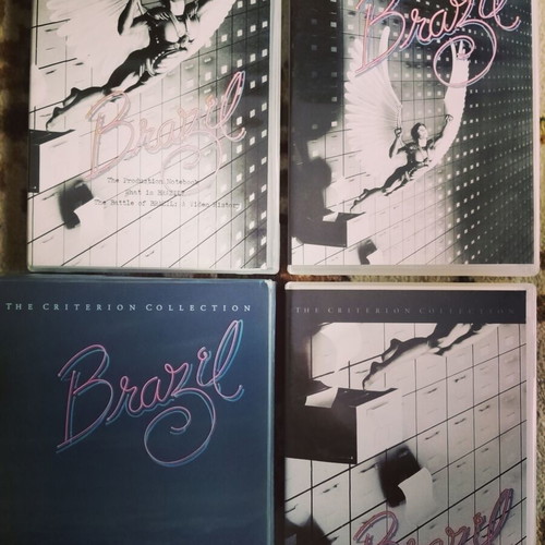 Brazil DVD used, triple set, Criterion, Terry Gilliam 1985