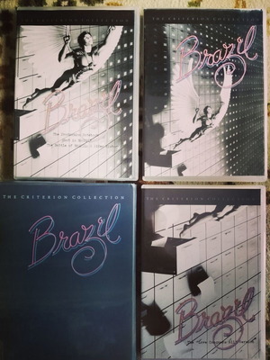 Brazil DVD μεταχειρισμένο, τριπλό, Criterion, Terry Gilliam 1985