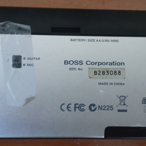 Boss Micro BR BR-80 portable recorder and studio