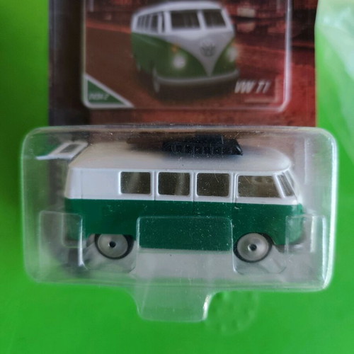 Majorette VW T1 Diecast Toy Car 1/64 Vintage Series new