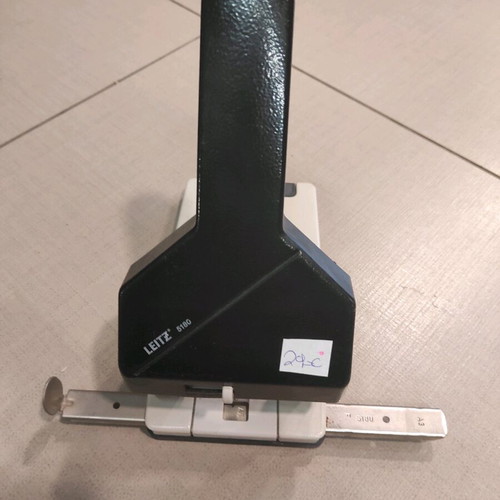 Leitz 5180 hole punch used with counter and 50-page capacity