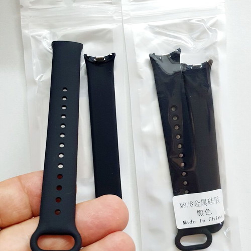 Silicone Bands for Xiaomi Smart Band 8, 9 and 10, new, set of 2