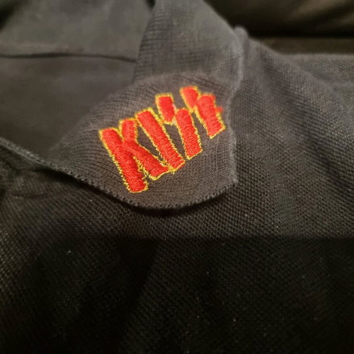 KISS Psycho Circus Polo Shirt used, size 2XL, black