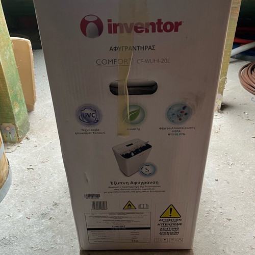 Inventor CF-WUHI-20L Comfort Dehumidifier 20.00 Lt/24h like new