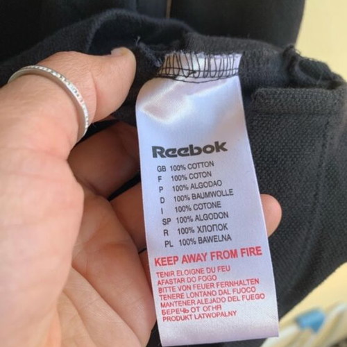 Reebok long sleeve shirt XL used, black